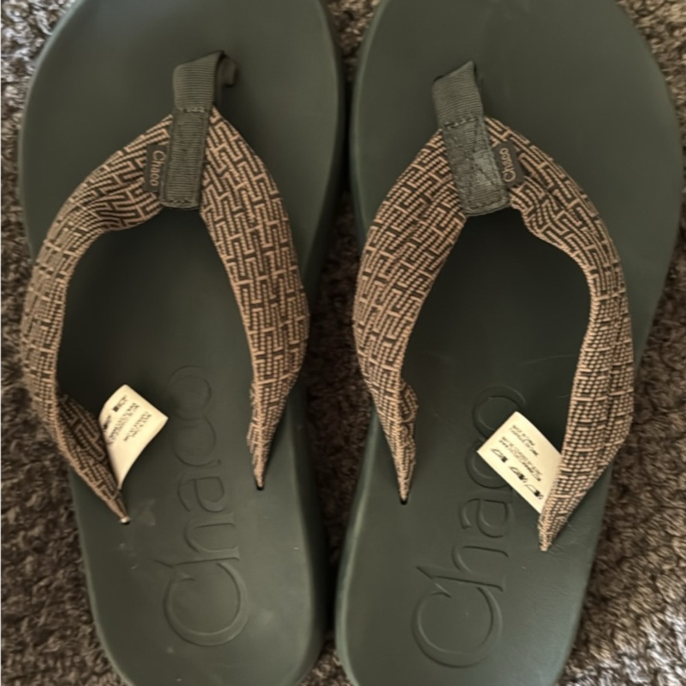 Chaco Women's Olive and Taupe Sandals